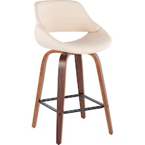 uma white counter height stool   