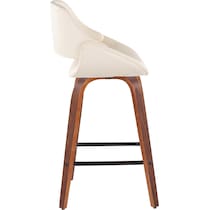 uma white counter height stool   