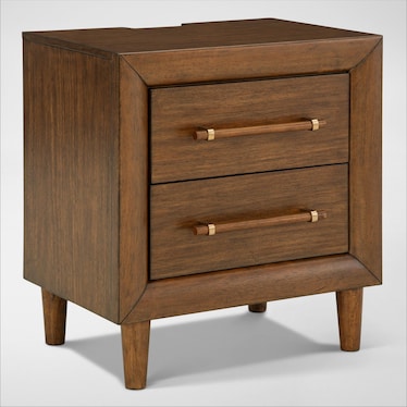 Signature Design by Ashley Uptown 2-Drawer Nightstand with USB Charging