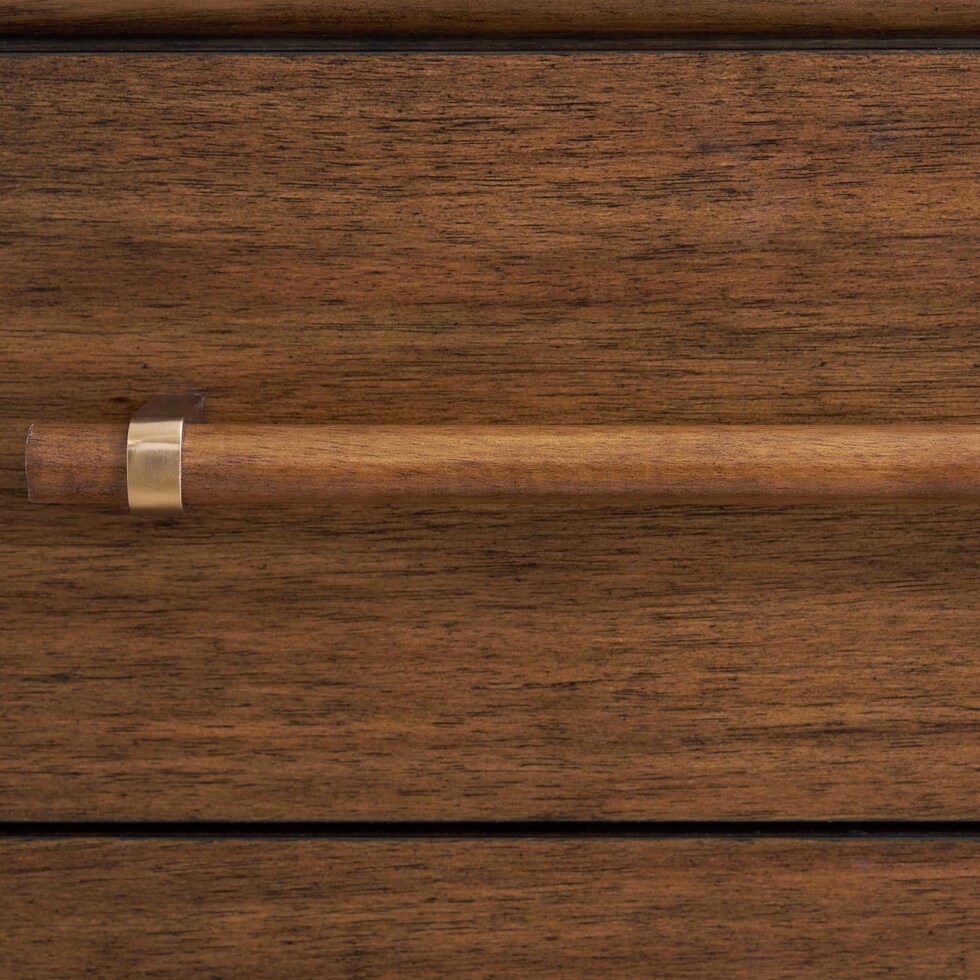 uptown brown nightstand   