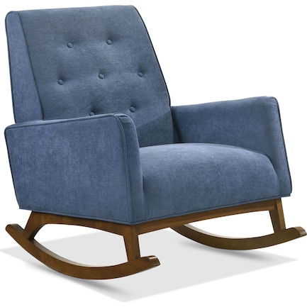 Valdez Rocking Chair - Blue