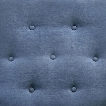 valdez blue accent chair   