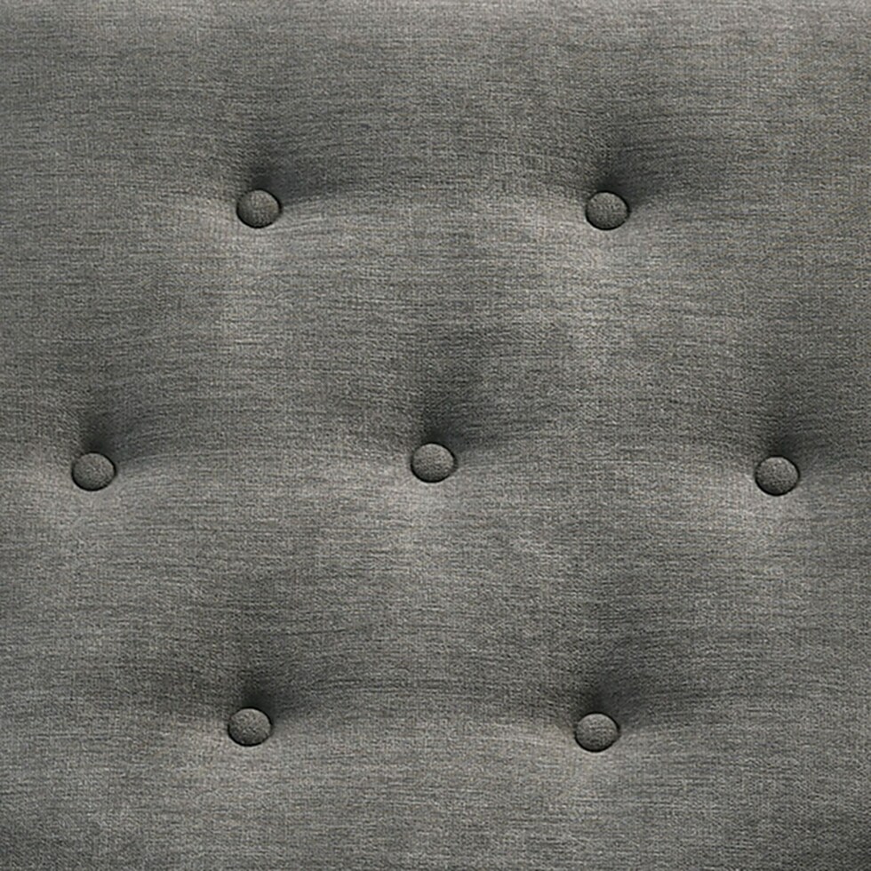 valdez gray accent chair   