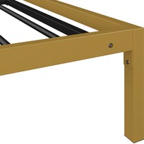 valeah gold queen bed   