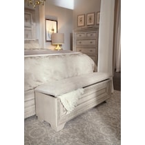 valentina champagne bench   