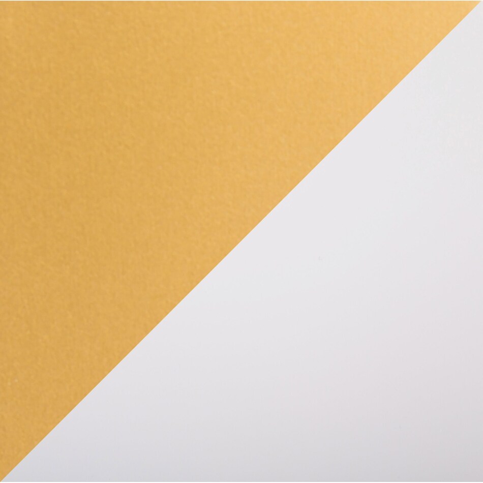 Valerie CounterHeight Table Gold/White American Signature Furniture