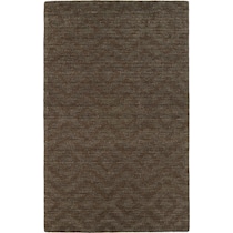 valiant dark brown area rug  x    