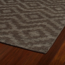 valiant dark brown area rug  x    