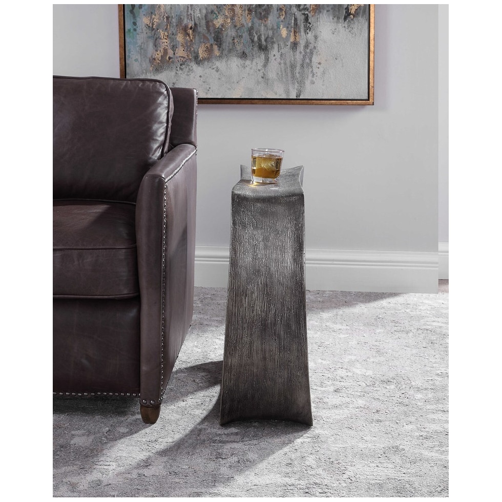 valira gray accent table   