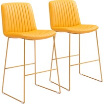 valleta yellow bar stool   