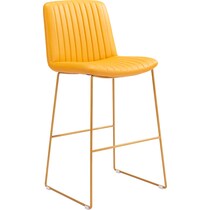 valleta yellow bar stool   