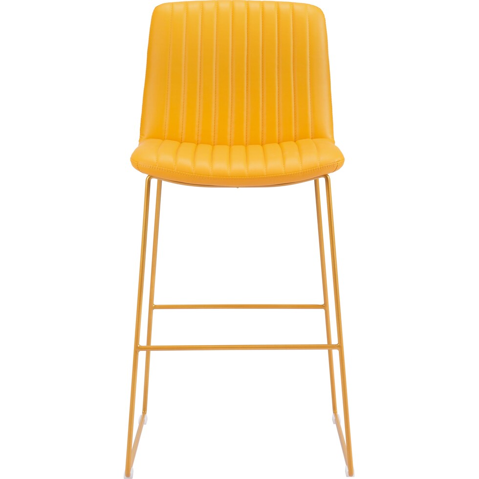 valleta yellow bar stool   