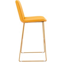 valleta yellow bar stool   