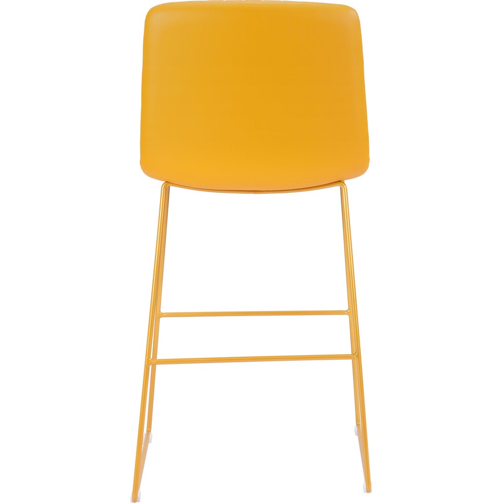 valleta yellow bar stool   
