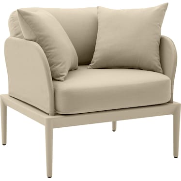 Vancouver Outdoor Lounge Chair - Taupe
