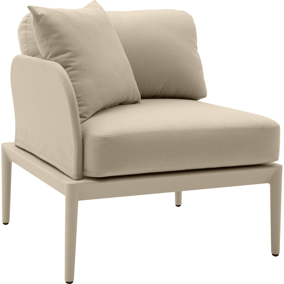 vancouver light brown outdoor chair   