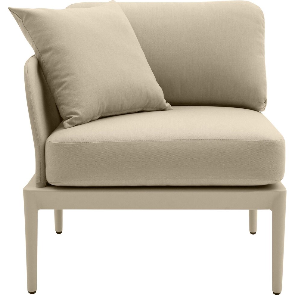 vancouver light brown outdoor chair   