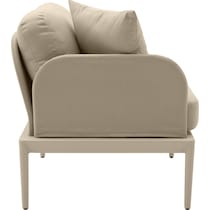 vancouver light brown outdoor chair   