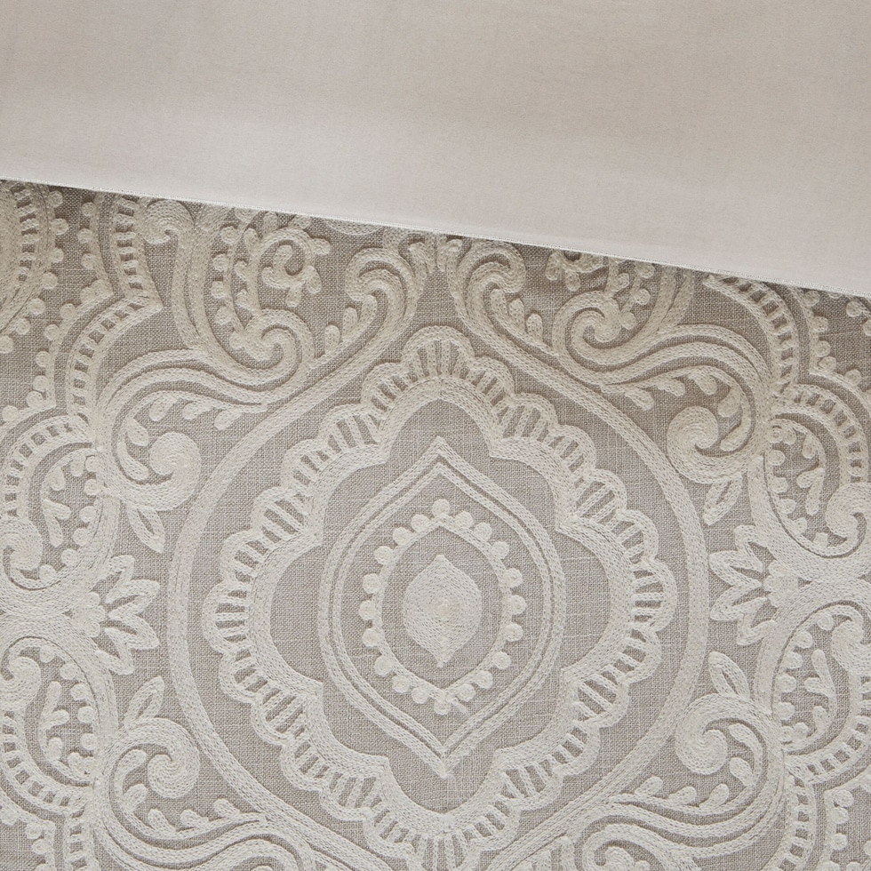 varley light brown king bedding set   