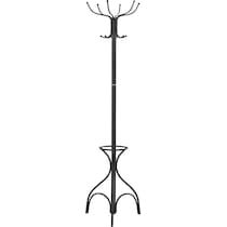 vector black coat rack   