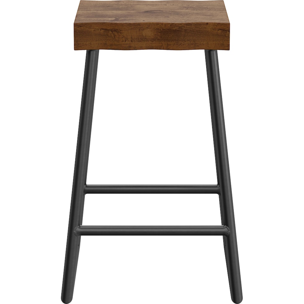 vendalia light brown counter height stool   