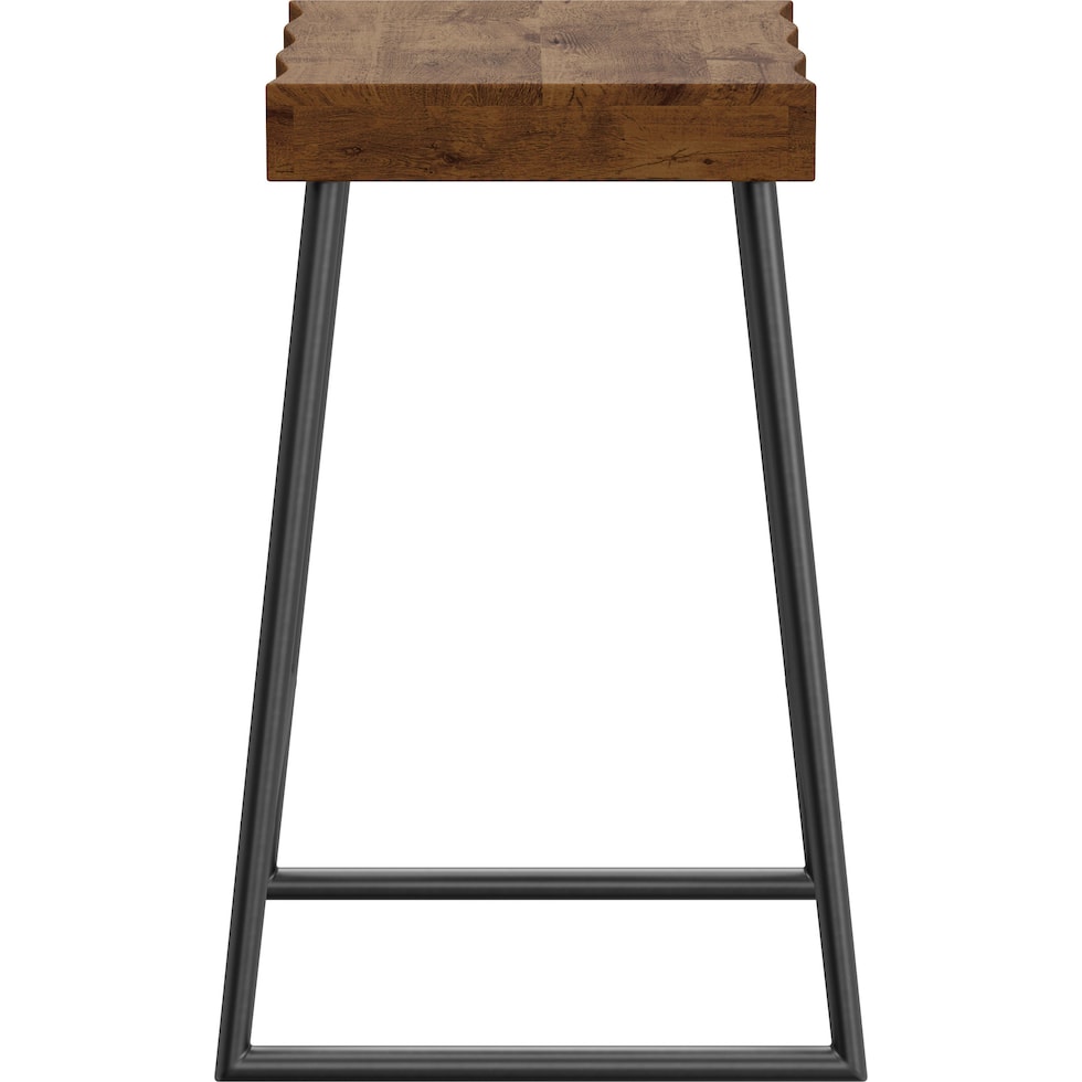 vendalia light brown counter height stool   