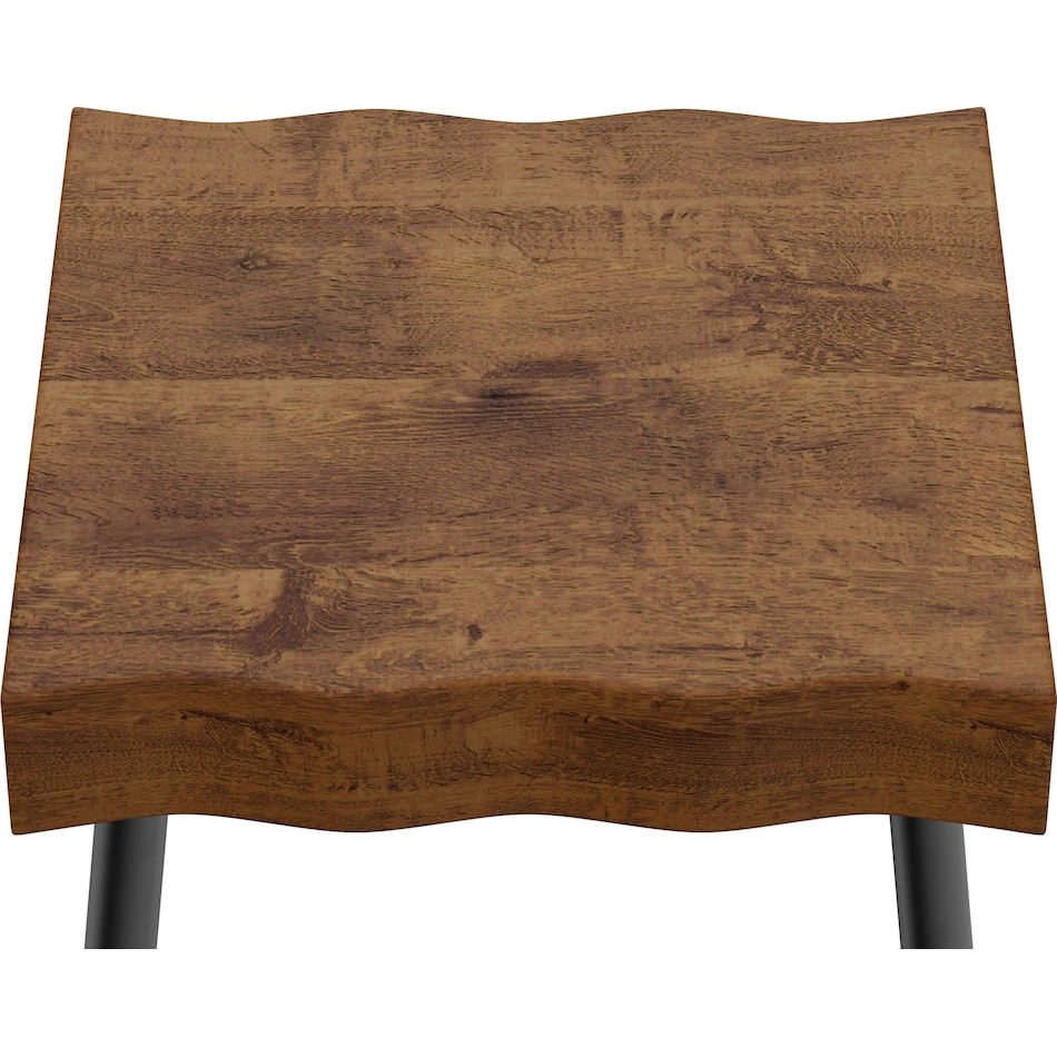 vendalia light brown counter height stool   