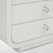 venice bedroom white nightstand   