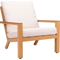 venice tan cream outdoor chair   