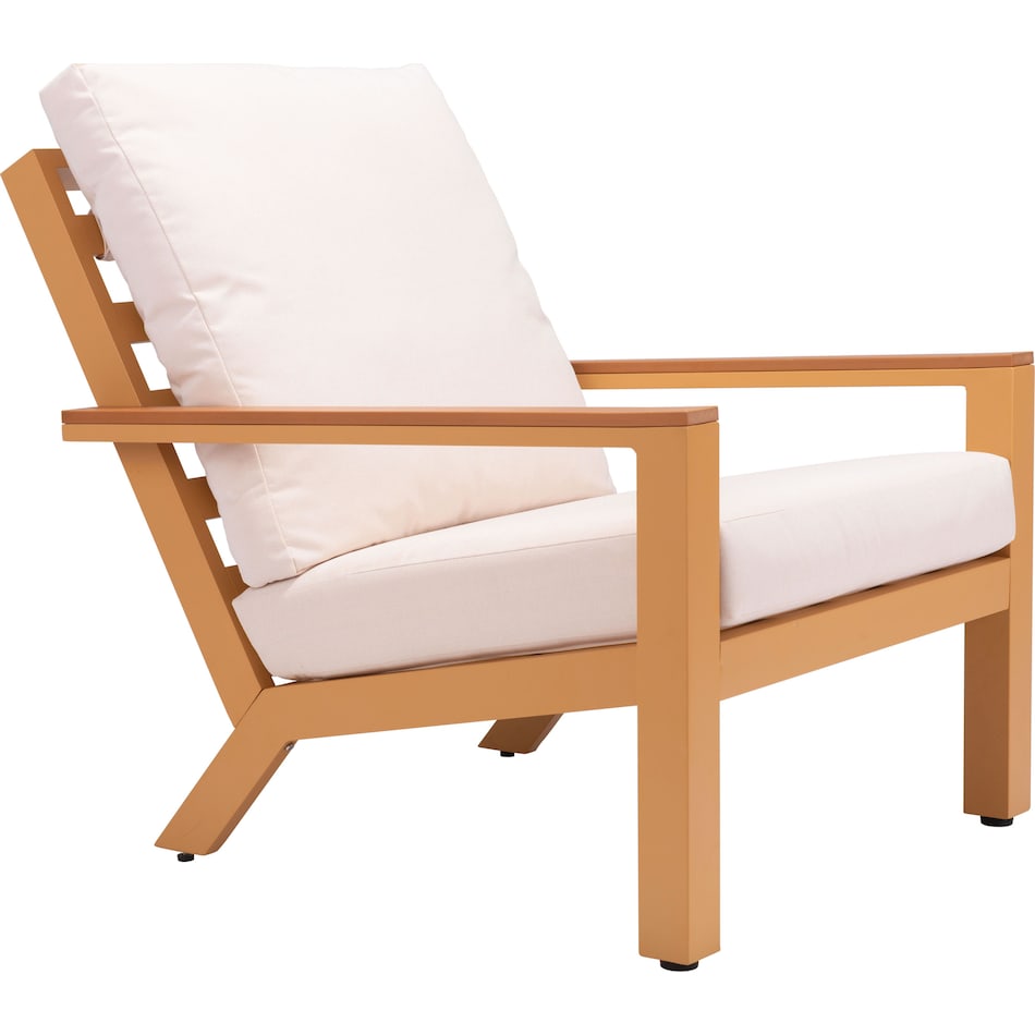 venice tan cream outdoor chair   