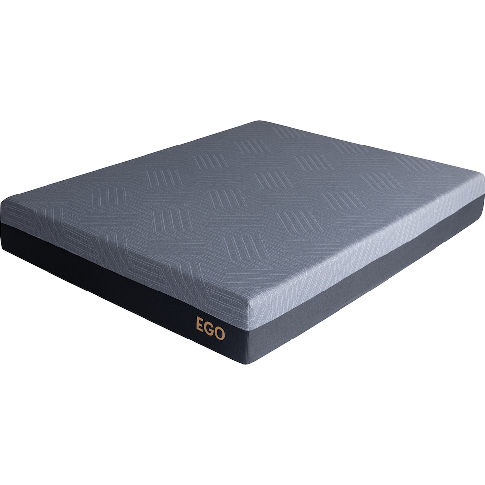 ventilated copper gel aerofusion memory foam black queen mattress   