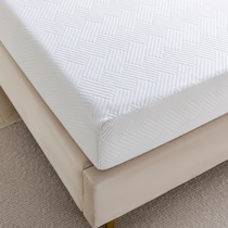 ventilated copper gel aerofusion memory foam white twin mattress   