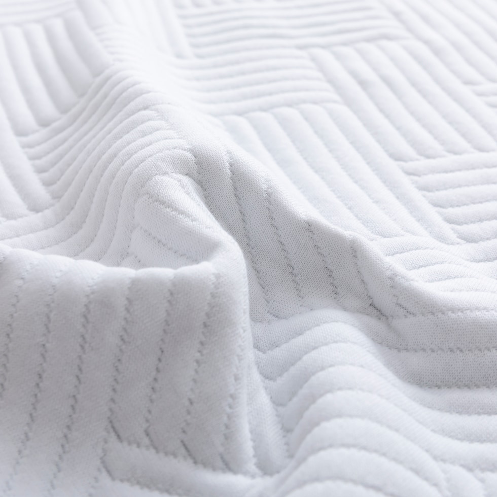 ventilated copper gel aerofusion memory foam white twin mattress   