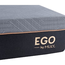 ventilated copper gel aerofusion black queen mattress   