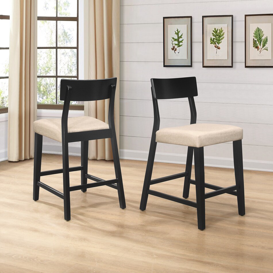 ventry white counter height stool   