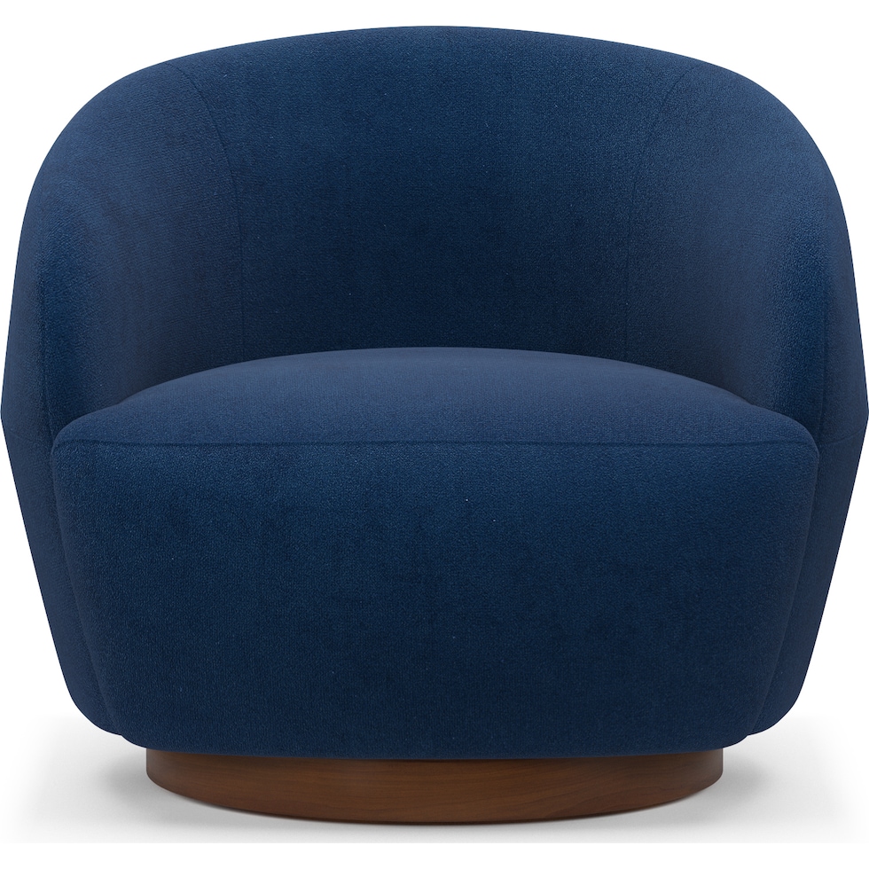 vera indigo accent chair   