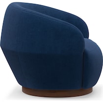 vera indigo accent chair   