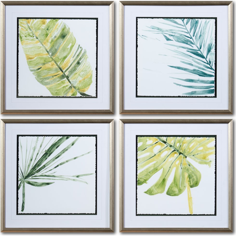 verdant green wall art   