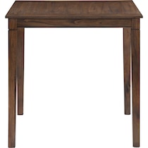 verity dark brown  pc counter height dining room   