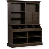 vernon dark brown buffet   