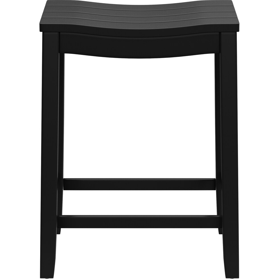 verona black counter height stool   