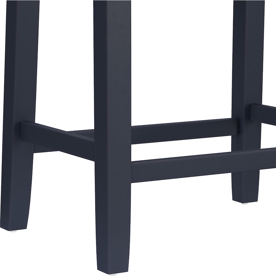 verona blue counter height stool   