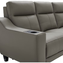 vesper gray  pc power reclining living room   