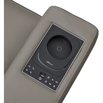 vesper gray  pc power reclining living room   