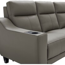 vesper gray  pc power reclining living room   