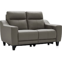 vesper gray loveseat   