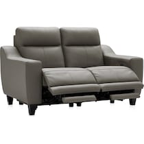 vesper gray loveseat   