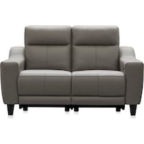 vesper gray loveseat   