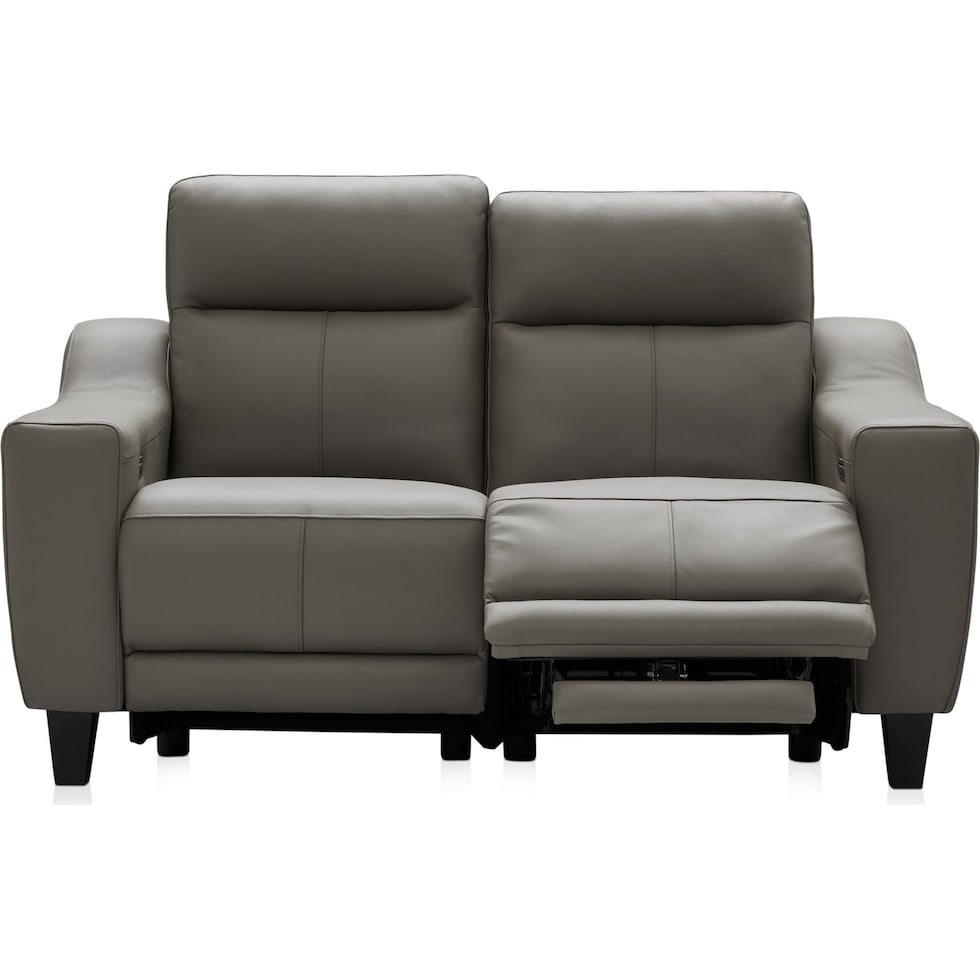 vesper gray loveseat   