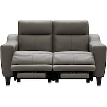 vesper gray loveseat   